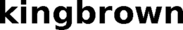 KINGBROWN trademark