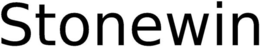 STONEWIN trademark