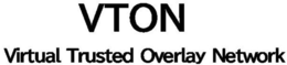 VTON VIRTUAL TRUSTED OVERLAY NETWORK trademark