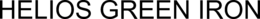 HELIOS GREEN IRON trademark
