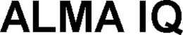 ALMA IQ trademark