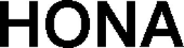 HONA trademark
