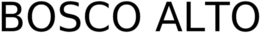 BOSCO ALTO trademark