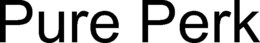 PURE PERK trademark