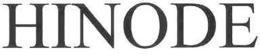 HINODE trademark