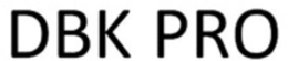 DBK PRO trademark