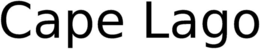 CAPE LAGO trademark