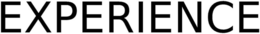 EXPERIENCE trademark