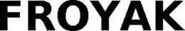 FROYAK trademark