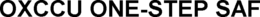 OXCCU ONE-STEP SAF trademark