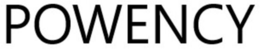 POWENCY trademark