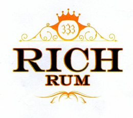 RICH RUM 333 trademark
