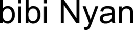 BIBI NYAN trademark