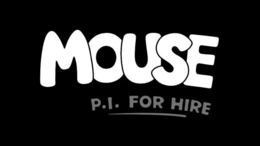MOUSE P.I. FOR HIRE trademark