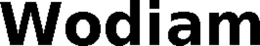 WODIAM trademark