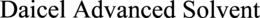 DAICEL ADVANCED SOLVENT trademark
