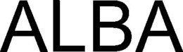 ALBA trademark