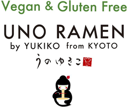 VEGAN & GLUTEN FREE UNO RAMEN BY YUKIKO FROM KYOTO trademark