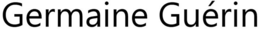 GERMAINE GUéRIN trademark