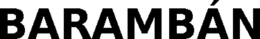 BARAMBÁN trademark