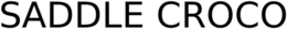SADDLE CROCO trademark