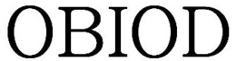 OBIOD trademark