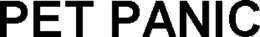 PET PANIC trademark