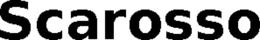 SCAROSSO trademark
