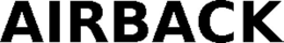 AIRBACK trademark