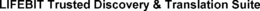 LIFEBIT TRUSTED DISCOVERY & TRANSLATION SUITE trademark