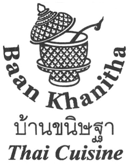 BAAN KHANITHA THAI CUISINE trademark