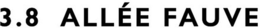 3.8 ALLéE FAUVE trademark