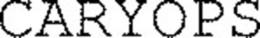 CARYOPS trademark