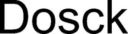 DOSCK trademark