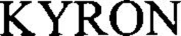 KYRON trademark