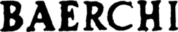 BAERCHI trademark
