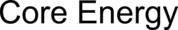 CORE ENERGY trademark