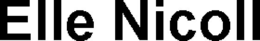 ELLE NICOLL trademark