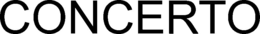 CONCERTO trademark