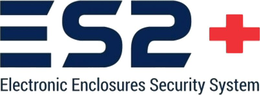 ES2 + ELECTRONIC ENCLOSURES SECURITY SYSTEM trademark