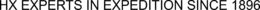 HX EXPERTS IN EXPEDITION SINCE 1896 trademark