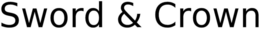 SWORD & CROWN trademark