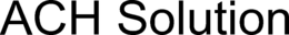 ACH SOLUTION trademark