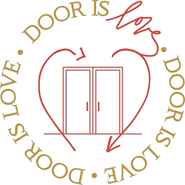 DOOR IS LOVE DOOR IS LOVE DOOR IS LOVE trademark