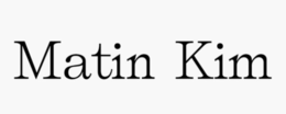 MATIN KIM trademark