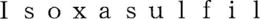 ISOXASULFIL trademark
