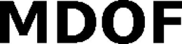 MDOF trademark