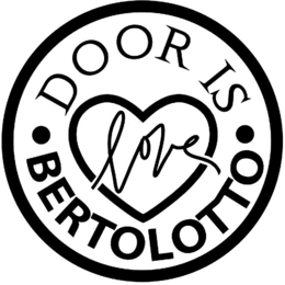 DOOR IS LOVE BERTOLOTTO trademark
