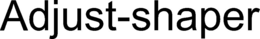 ADJUST-SHAPER trademark