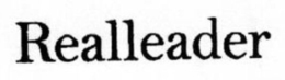 REALLEADER trademark